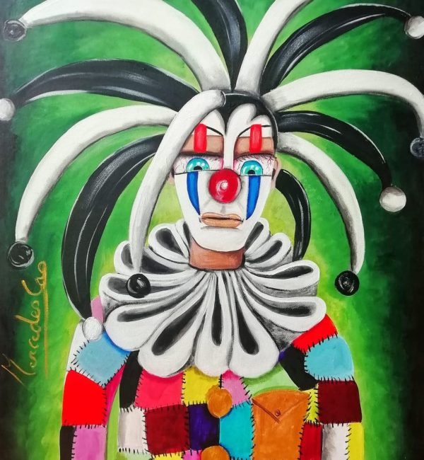 the dark clown - 80x60 - 200€